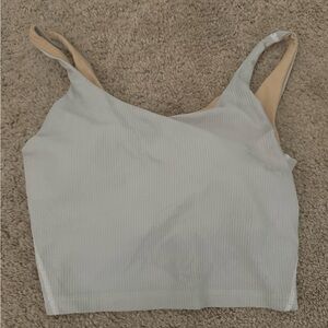 Womens Gray Ribbed Old Navy Top